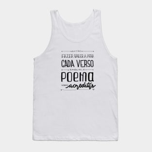 Poema sobre acreditar Tank Top